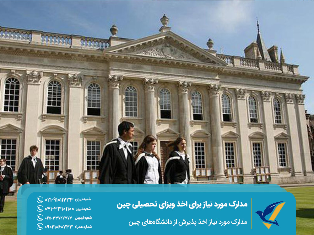 Documents required for admission to Chinese universities