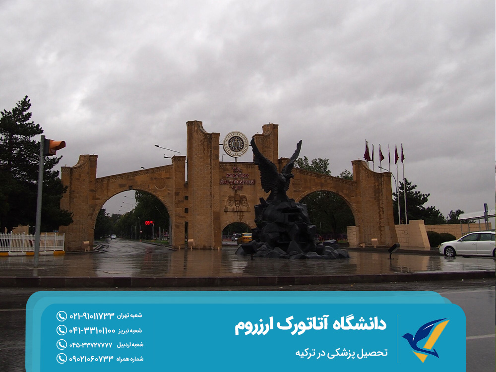 شرایط پذیرش برای دانشجویان در داتشگاه آتاتورک ارزروم ترکیه