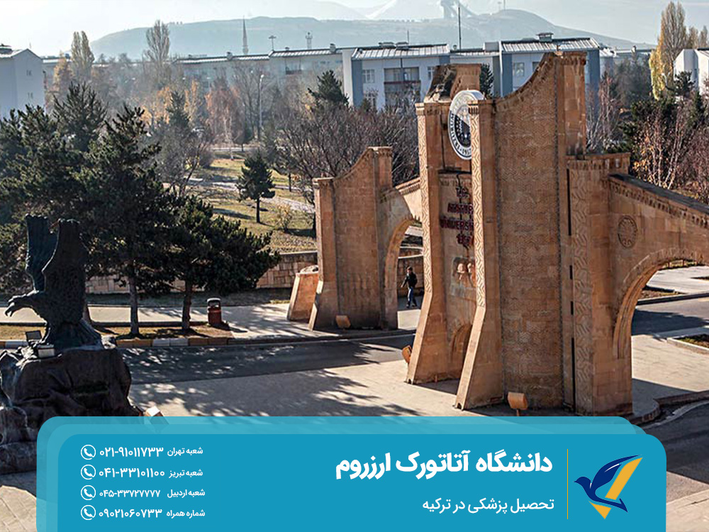 شرایط پذیرش برای دانشجویان در داتشگاه آتاتورک ارزروم ترکیه