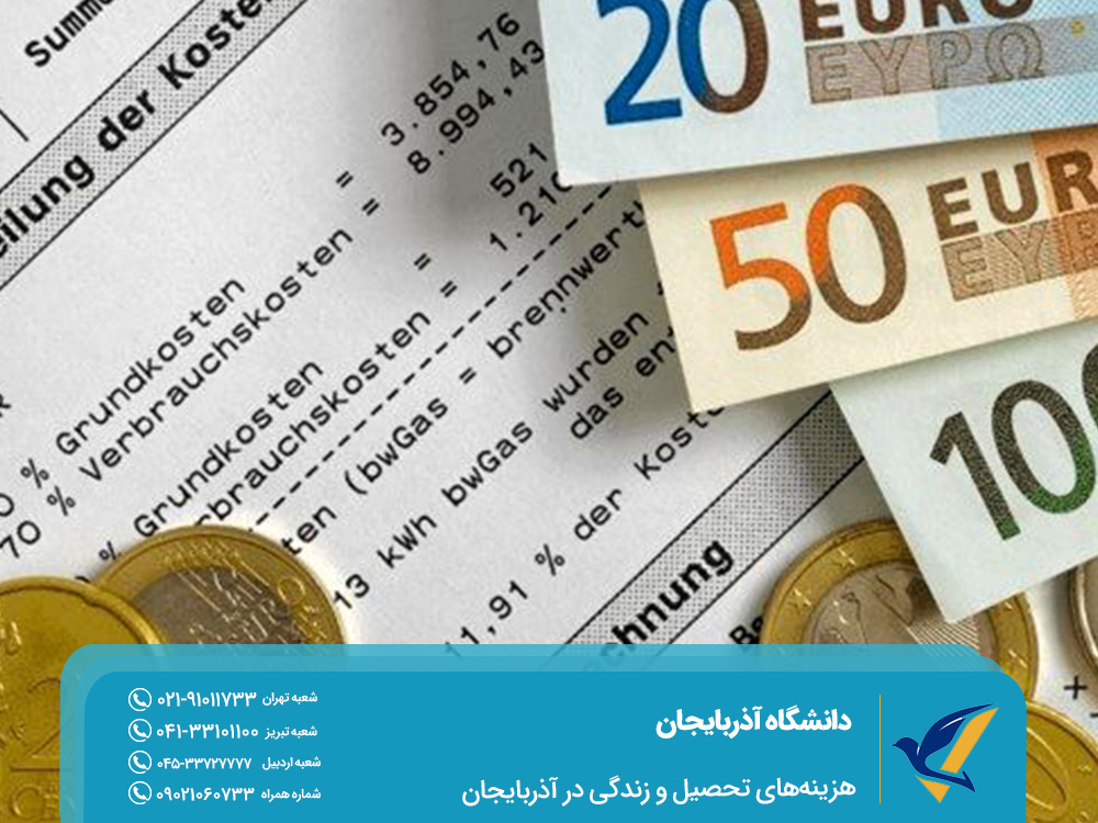 Education and living expenses in Azerbaijan