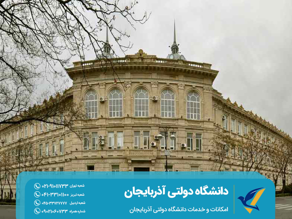 Facilities and services of Azerbaijan State University