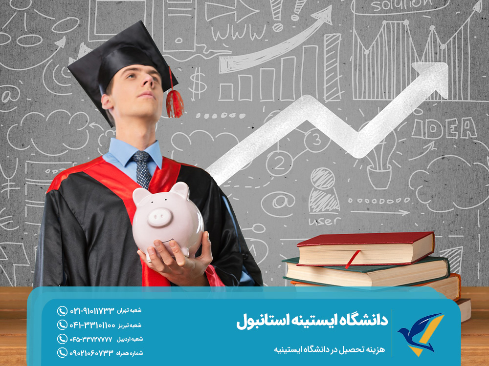 هزینه تحصیل در دانشگاه ایستینیه