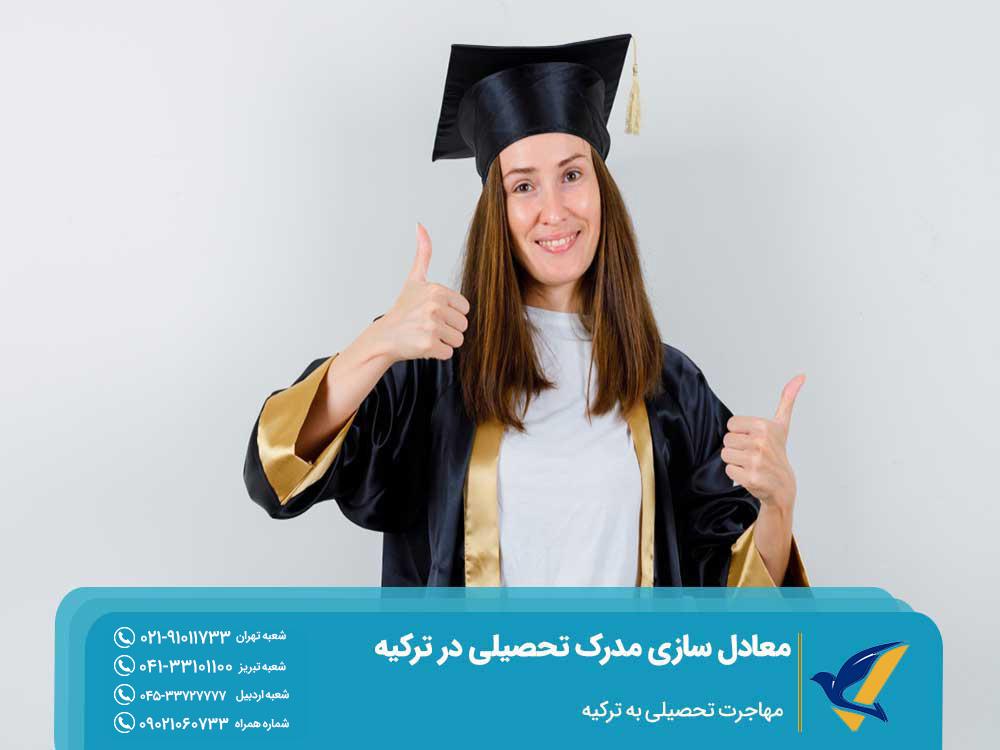 مدارک لازم برای معادل سازی مدرک تحصیلی در ترکیه