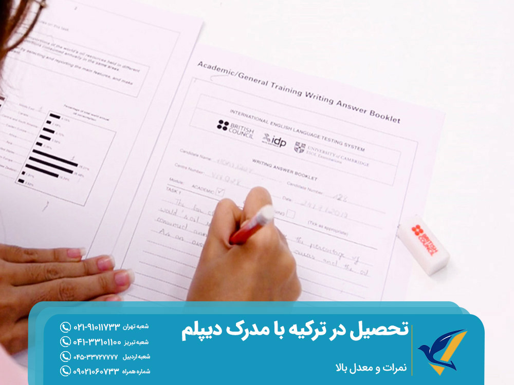 تحصیل در ترکیه با نمرات و معدل بالا
