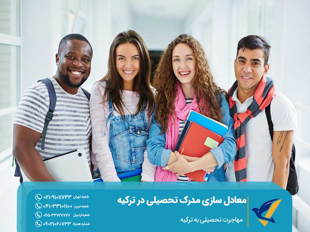 هزینه معادل سازی مدارک تحصیلی در ترکیه