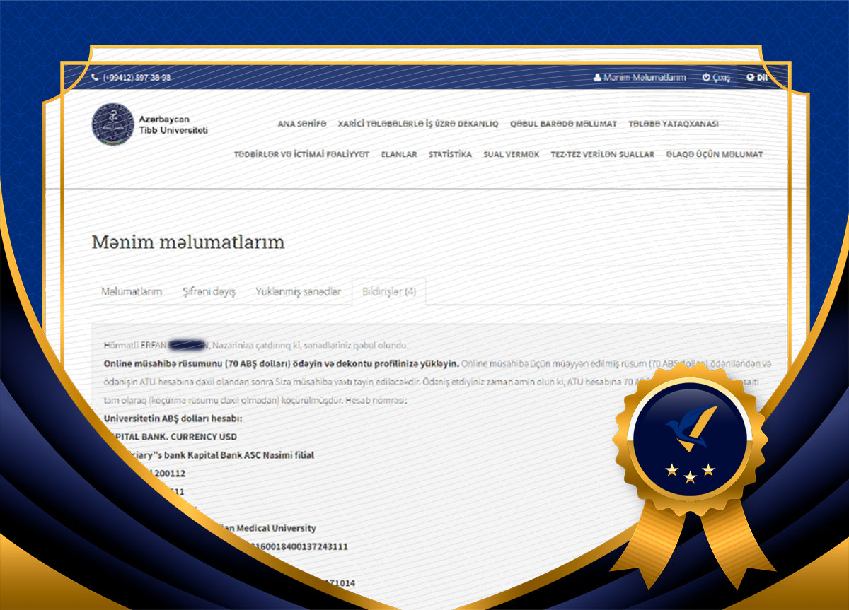 پذیرش پزشکی عرفان جان