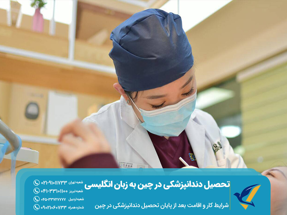 مهاجرت تحصیلی به چین برای تحصیل دندانپزشکی به زبان انگلیسی