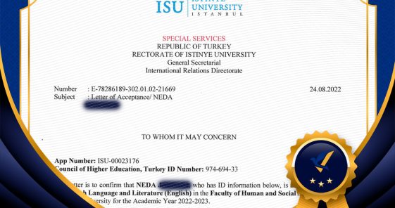 پذیرش زبان و ادبیات انگلیسی ندا جان