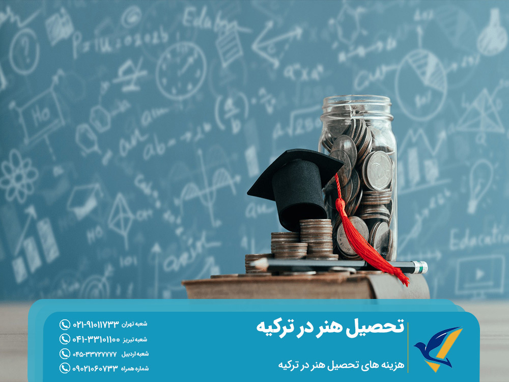هزینه تحصیل هنر در ترکیه
