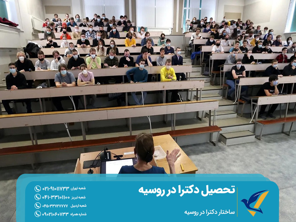 ساختار مقطع دکترا در روسیه