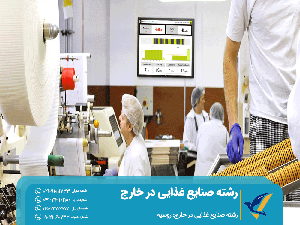 تحصیل رشته صنایع غذایی در روسیه