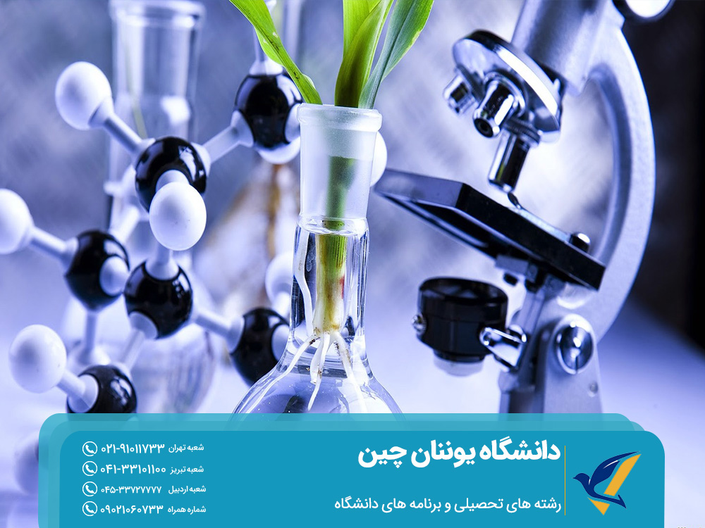 رشته های تحصیلی و برنامه های دانشگاه یوننان
