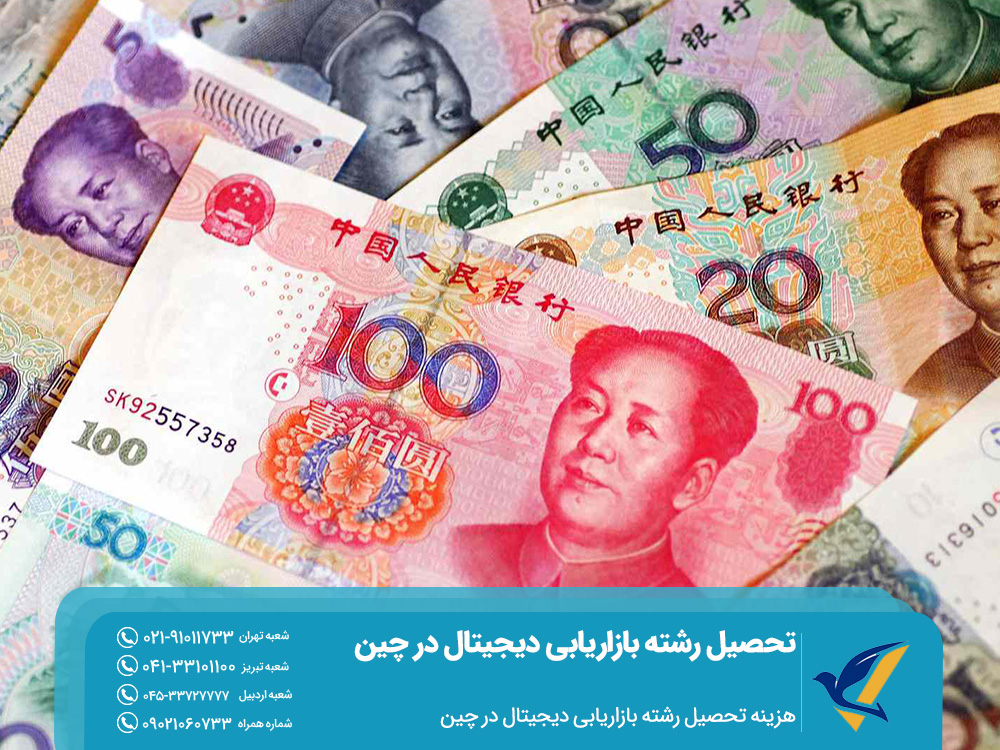 هزینه تحصیل رشته بازاریابی دیجیتال در چین
