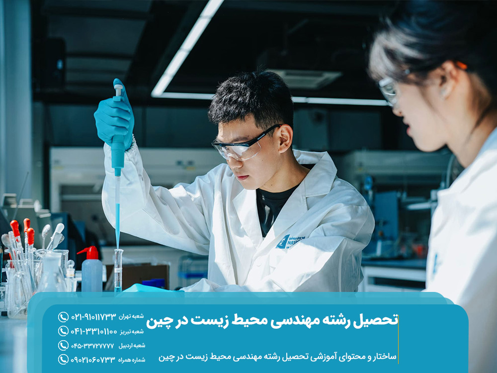 ساختار و محتوای آموزشی تحصیل رشته مهندسی محیط زیست در چین