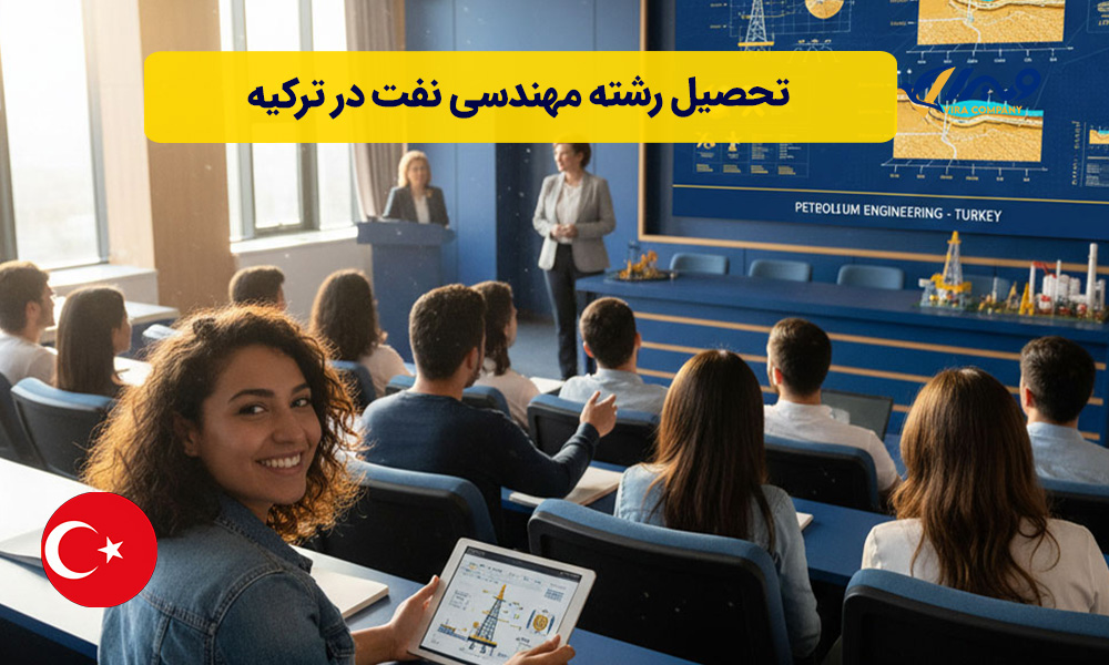 تحصیل رشته مهندسی نفت در ترکیه