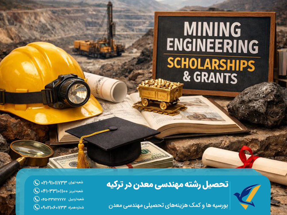 بورسیه ها و کمک هزینههای تحصیلی مهندسی معدن