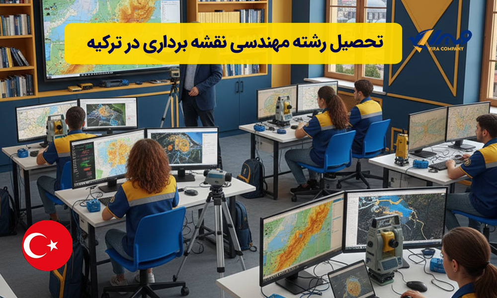 تحصیل رشته مهندسی نقشه برداری در ترکیه