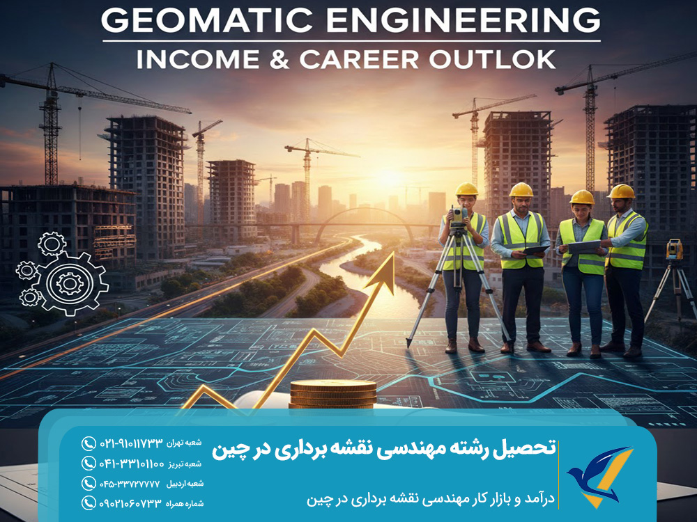 درآمد و بازار کار مهندسی نقشه ‌برداری در چین