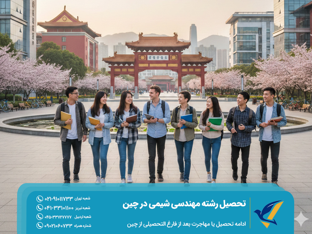 ادامه تحصیل یا مهاجرت بعد از فارغ ‌التحصیلی از چین