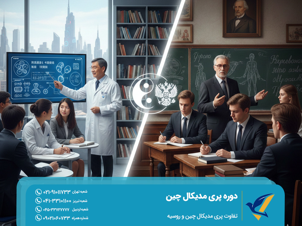 تفاوت پری مدیکال چین و روسیه