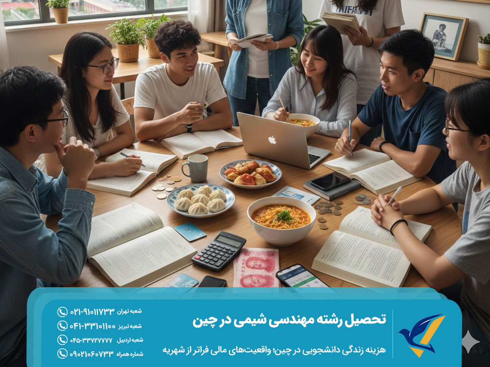 هزینه زندگی دانشجویی در چین