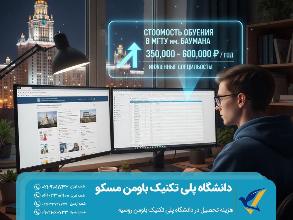 هزینه تحصیل در دانشگاه پلی تکنیک باومن روسیه