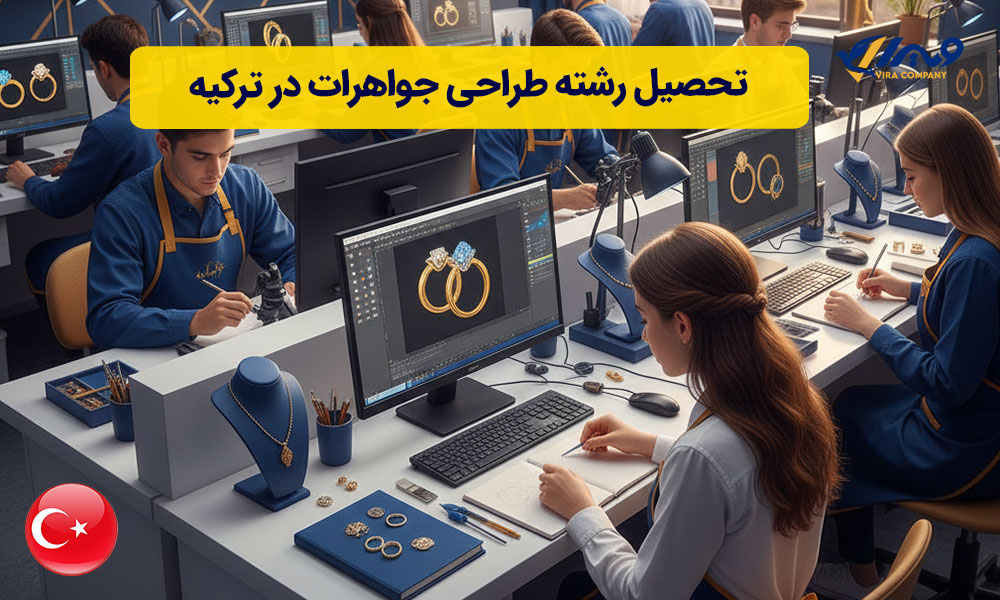 تحصیل رشته طراحی جواهرات در ترکیه